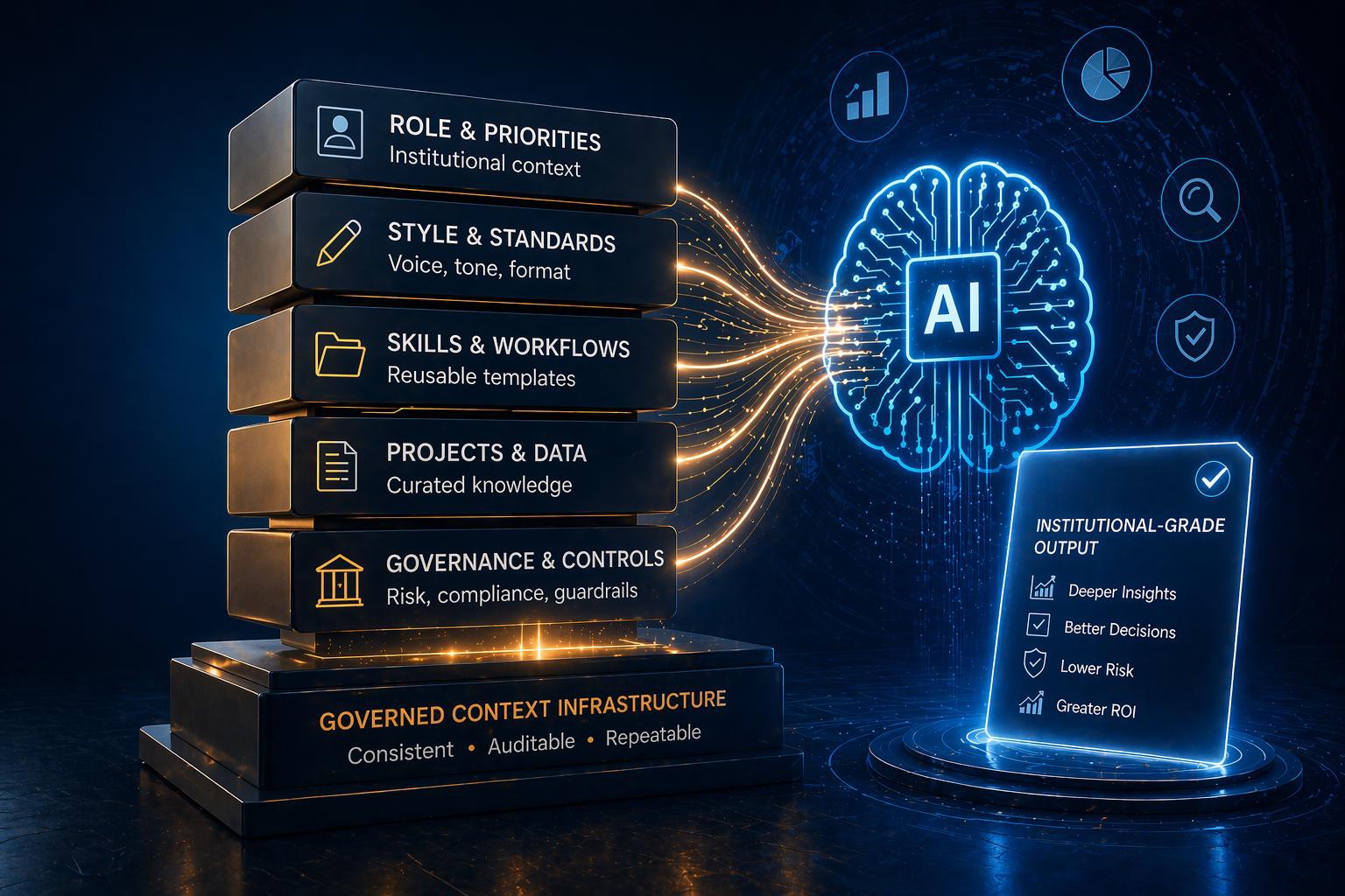 Cover of Context Engineering: How Enterprise Operating Models Impact AI Performance & Output