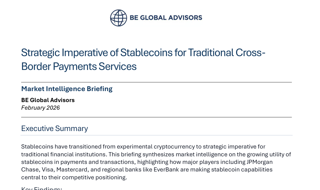 Cover of Stablecoins and Cross-Border Payments: The Strategic Imperative